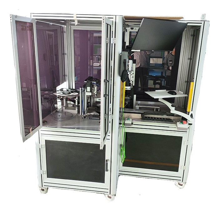 Notebook hinge size detection device